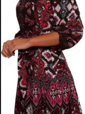 Petal & Pup Mandy Shirt Dress Boho NWT Missing Original Belt $99 Retail